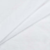 Ellis Stacey 1.5" Rod Pocket High Quality Fabric Solid Color Window Balloon Valance 60"x15" White