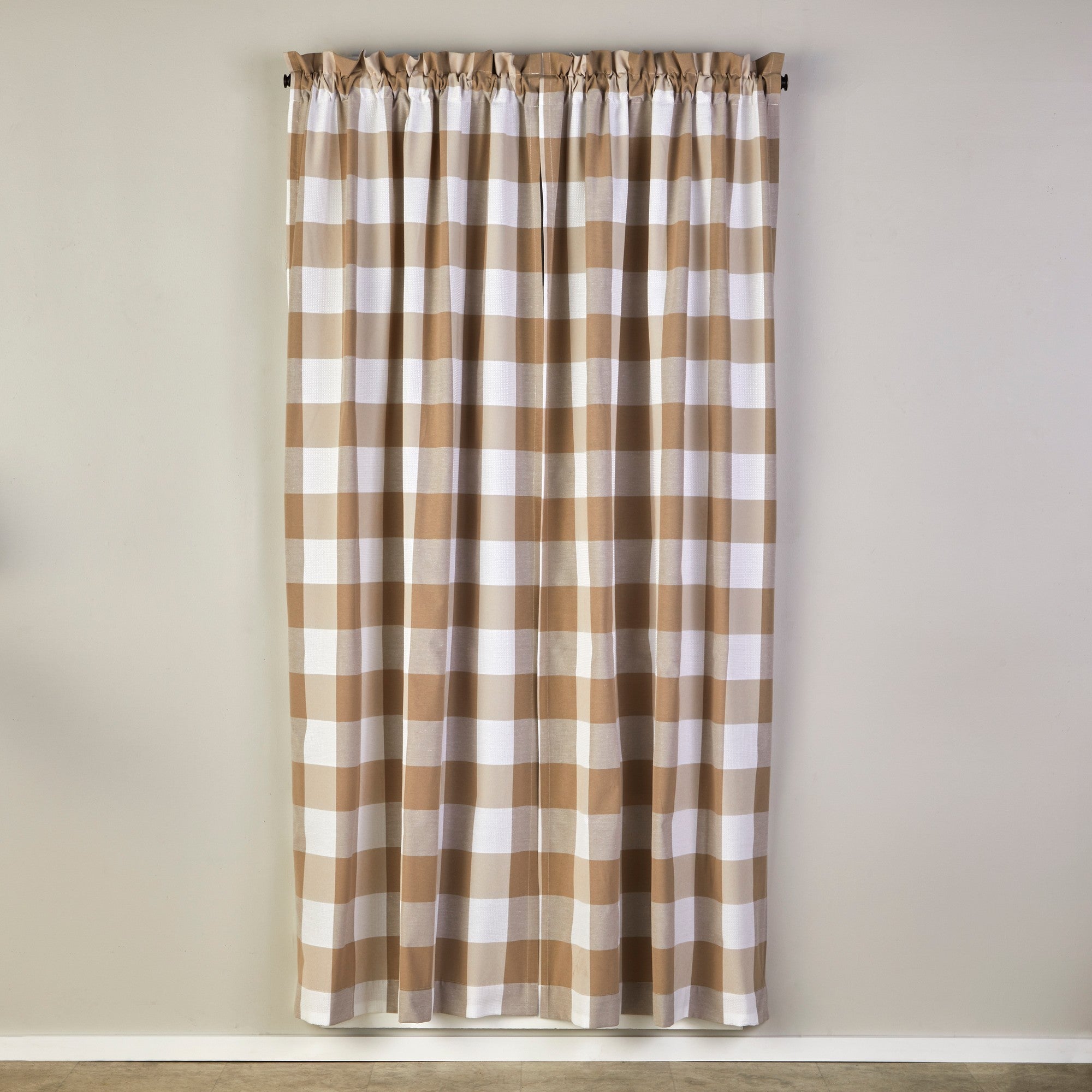 SKL Home By Saturday Knight Ltd Grandin Curtain Panel - Tan/White