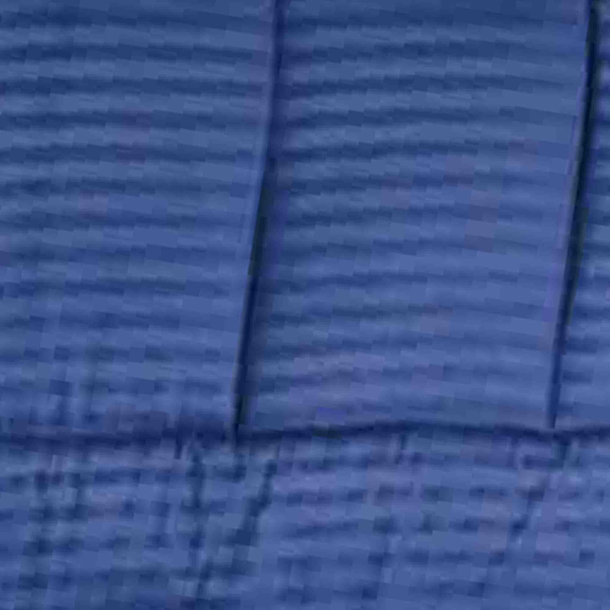 Embossed 8-Pieces Stripe High-Quality Microplush Comforter Set Navy by Plazatex