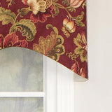 Noblesse Cornice 3" Rod Pocket Valance 50" x 17" Multicolor by RLF Home