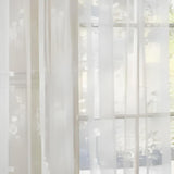 Commonwealth Habitat Mona Lisa Jacquard Lace Tailored Sheer Panel - 56x54"