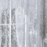 Commonwealth Habitat Mona Lisa Jacquard Lace Tailored Balloon Rod Pocket Curtain Panel - 56x63"