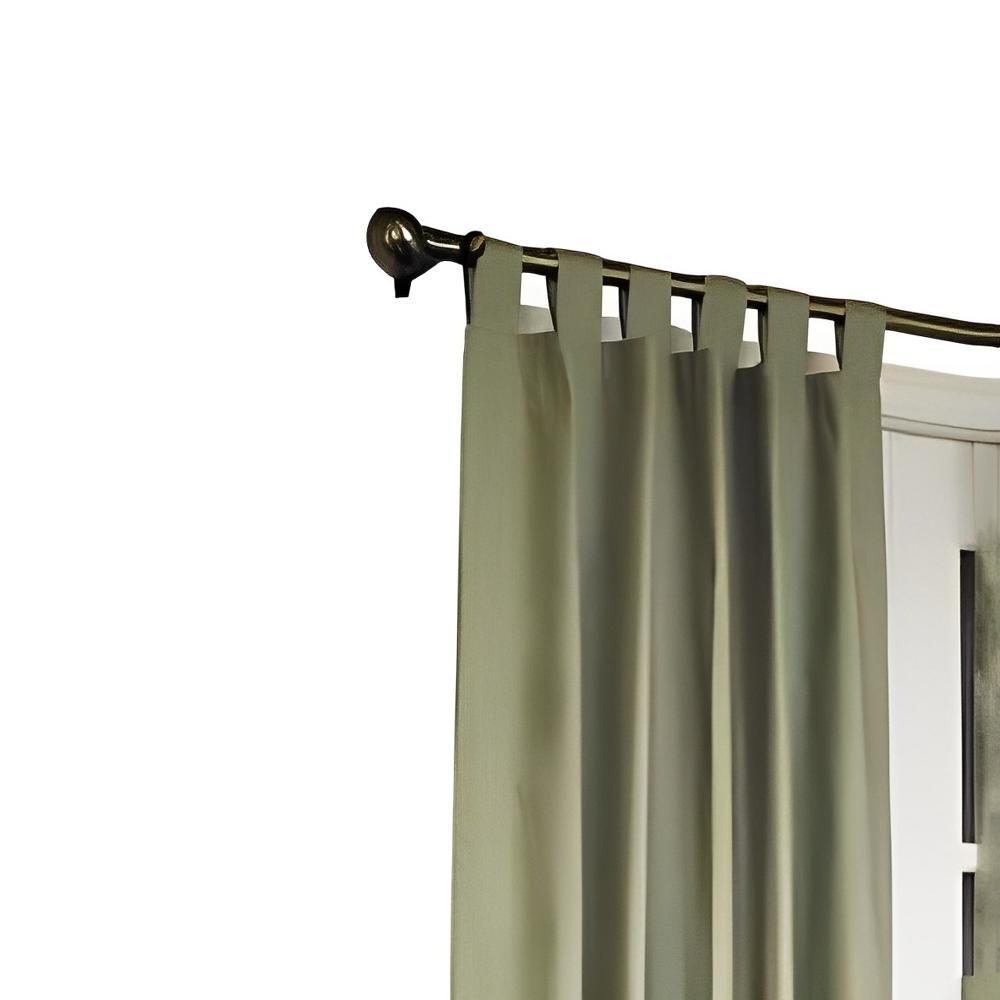 Commonwealth Thermalogic Weather Insulated Cotton Fabric Tab Panels Pair - Sage