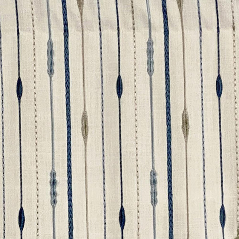 Go Getter Cornice 3" Rod Pocket Window Valance 50" x 17" Blue by RLF Home
