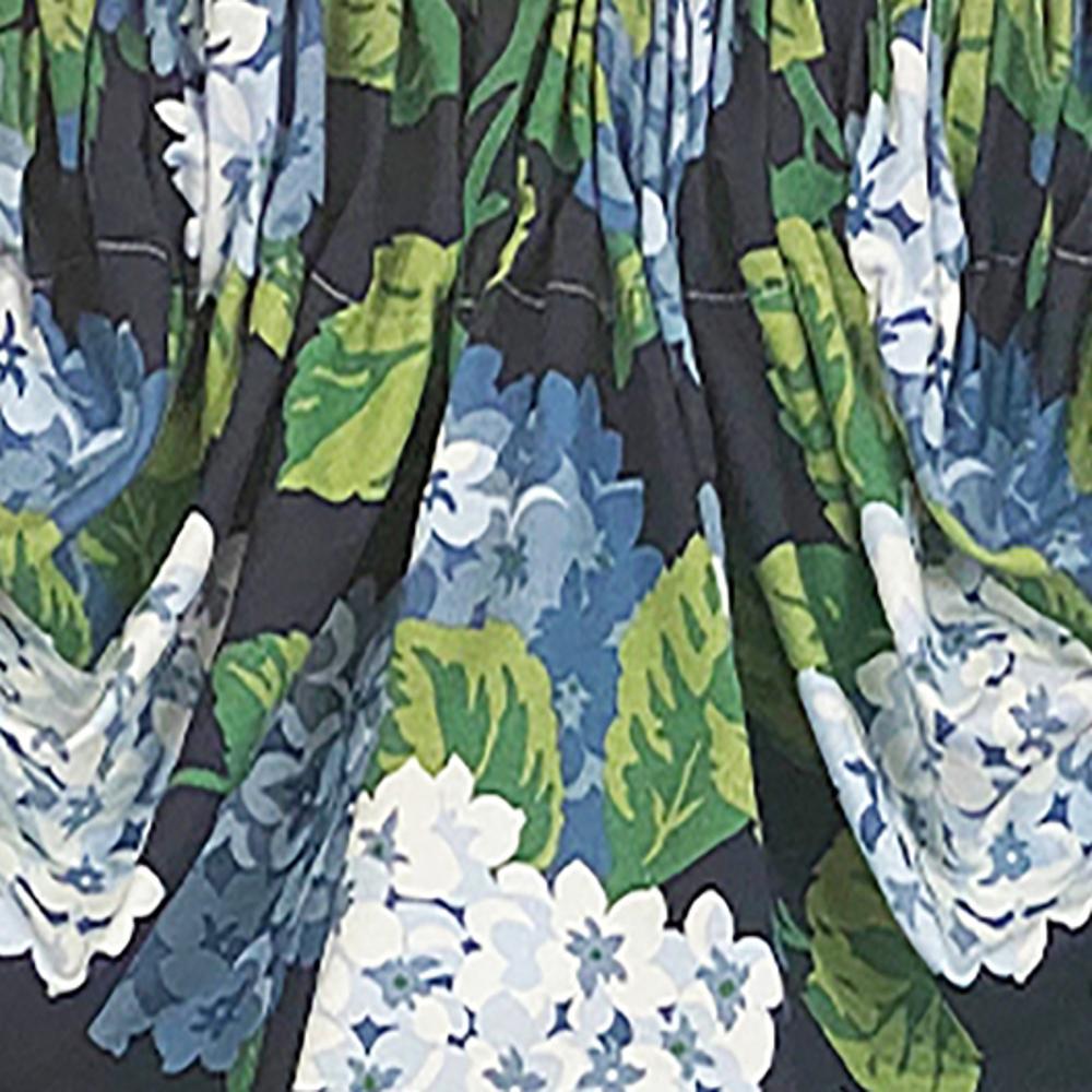 Hydrangea Empire High-Quality Window Valance up to 48in or 60in by RLF Home