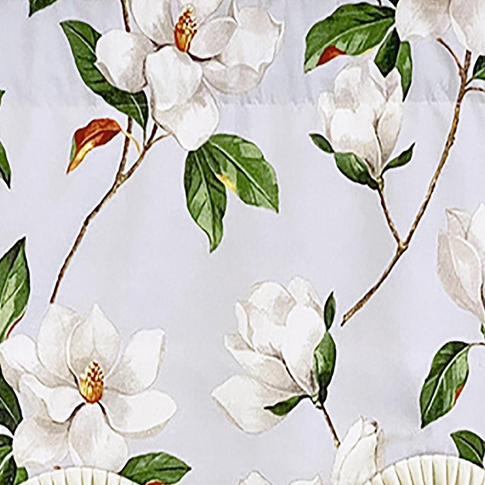 Magnolia Ruffled Provance Valance 3in Rod Pocket 50in x 17in by RLF Home