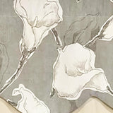 Calla Petticoat Valance 3in Rod Pocket Contrast Bottom Fabric 50in x 15in by RLF Home