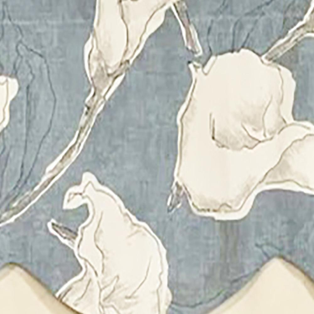 Calla Petticoat Valance 3in Rod Pocket Contrast Bottom Fabric 50in x 15in by RLF Home