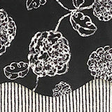 Pouf Floral Glory 3in Rod Pocket Layered Window Valance 50in x 16in by RLF Home