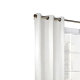 Commonwealth Thermalogic Weather Cotton Fabric Grommet Top Panel Pair - 80x72"