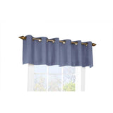 Commonwealth Thermalogic Weather Cotton Fabric Grommet Top Valance - 40"x15"