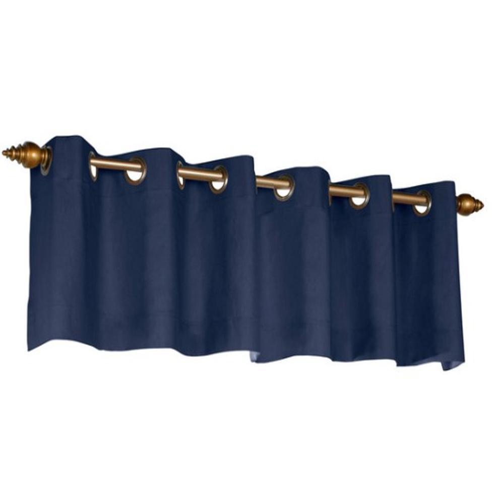 Commonwealth Thermalogic Weather Cotton Fabric Grommet Top Valance - 40"x15"