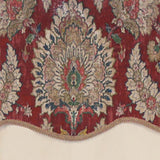 Wakeshire Glory 3in Rod Pocket Layered Window Valance 50in X 16in by RLF Home