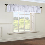 Thermavoile by Commonwealth Rhapsody Lined Rod Pocket Valance Flat Window Dressing - 54x15