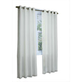 Commonwealth Thermalogic Eight Grommets Rhapsody Thermavoile Lined Curtains - 54"x108" - Ivory