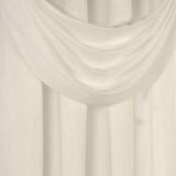 Commonwealth Thermavoile Rhapsody Lined Grommet Ascot Valance - 36x19"