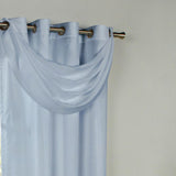 Commonwealth Thermavoile Rhapsody Lined Grommet Ascot Valance - 36x19"