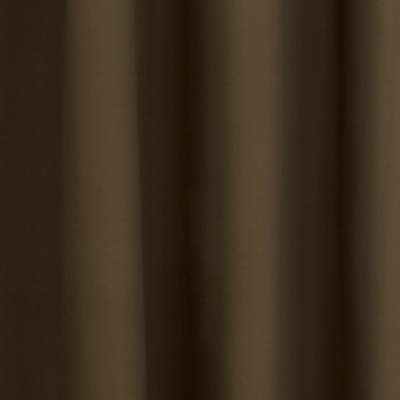 Thermalogic Prelude Room Darkening Providing Daytime and Nighttime Privacy Grommet Curtain Panel 40" x 84" Brown