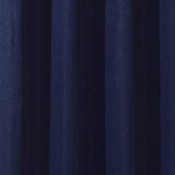 Thermalogic Cambridge Room Darkening Textured Fabric Created Dramatically Reduce Light Grommet Curtain Panel Navy