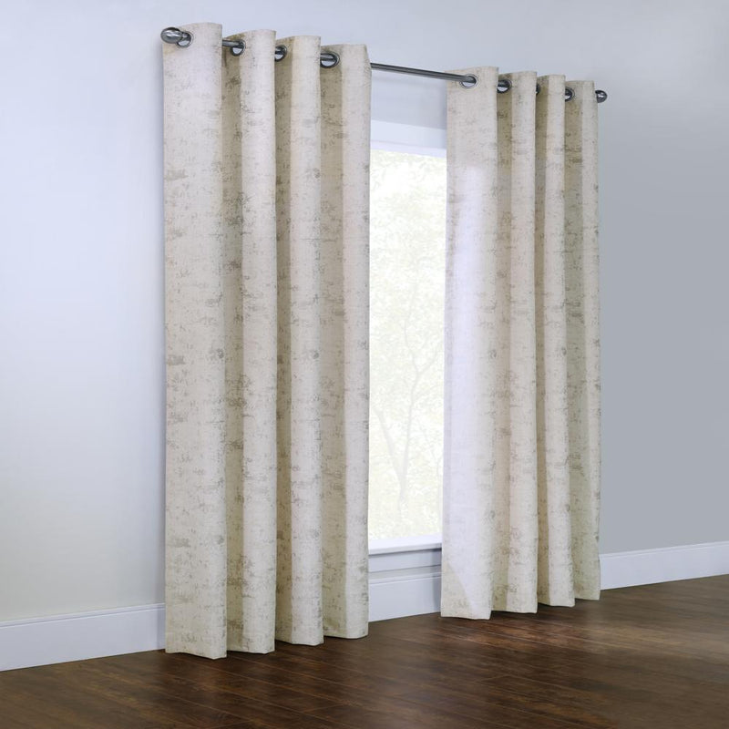 Habitat Tuscani Light Filtering Effortless Provide Daytime Privacy Grommet Curtain Panel for Home or Office Natural