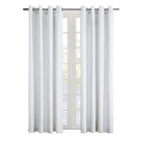 Commonwealth Harmony Grommet Curtain Panel Window Dressing - White
