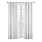 Commonwealth Harmony Grommet Curtain Panel Window Dressing - White