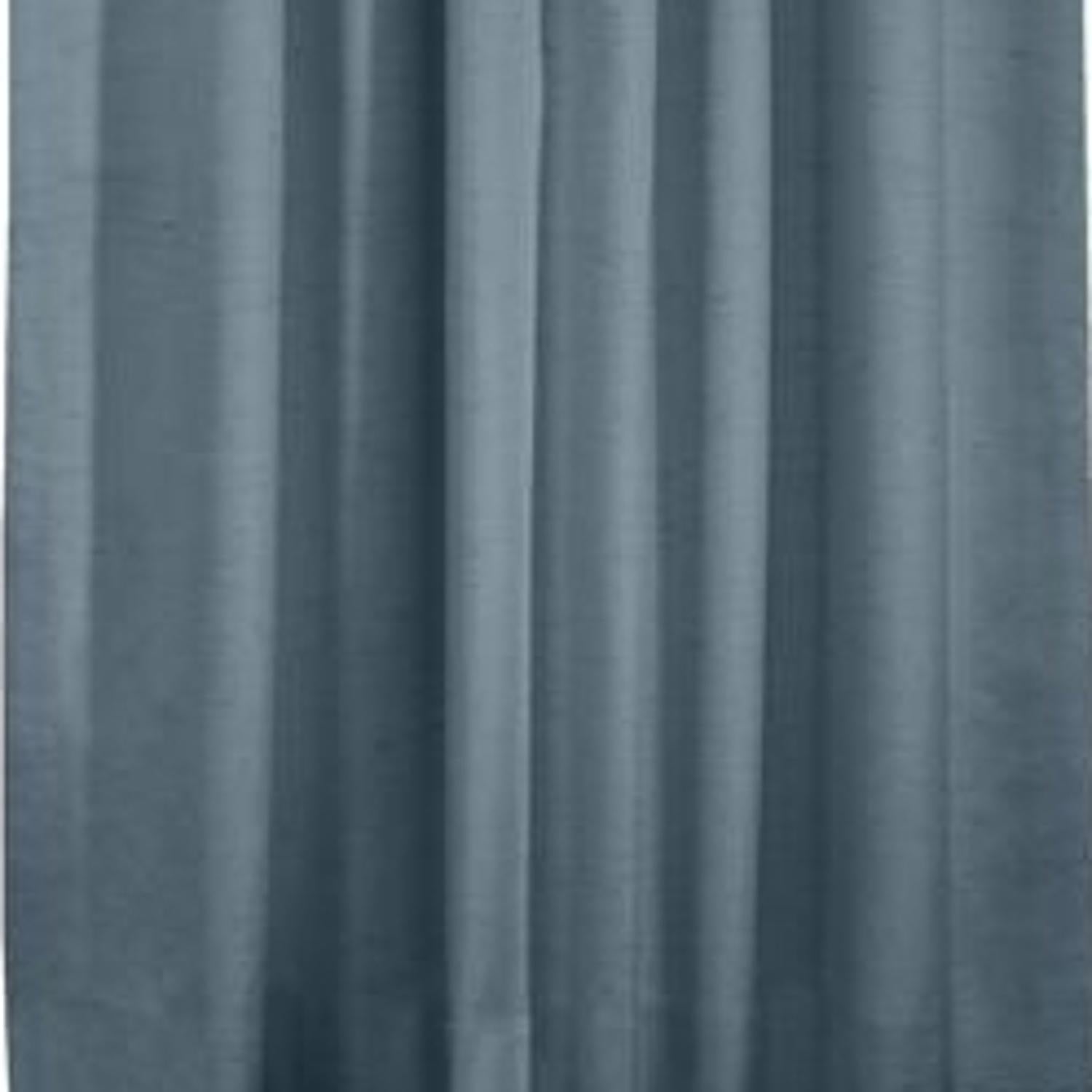 Commonwealth Ventura Tab Top Dressing Window Curtain Panel Pair - Blue