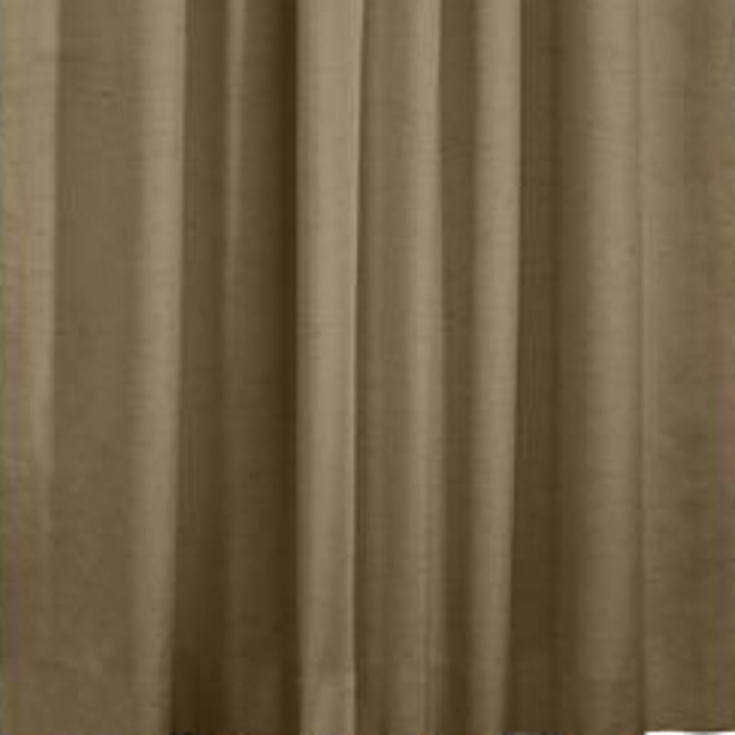 Commonwealth Ventura Tab Top Dressing Window Curtain Panel Pair - Pebble