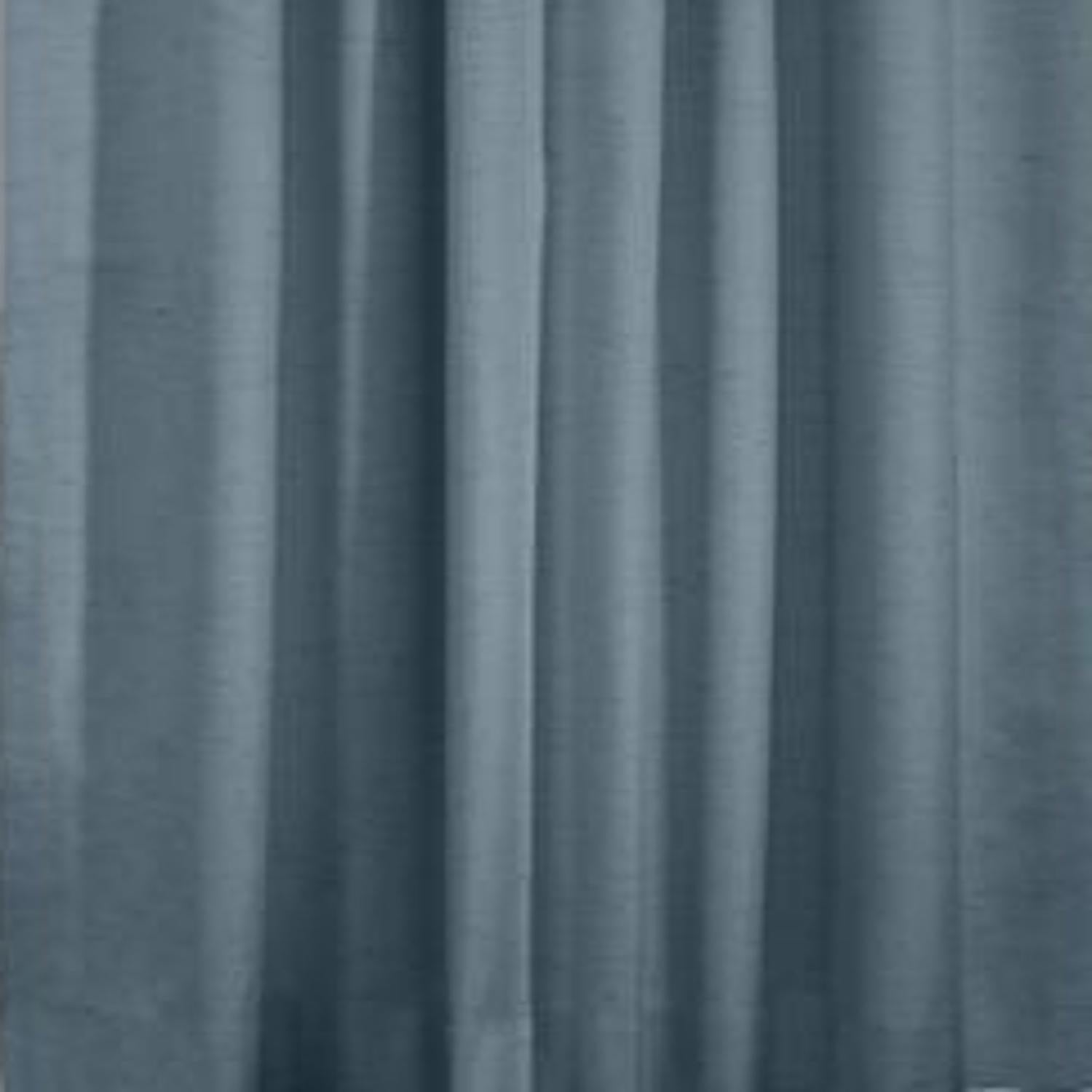 Commonwealth Ventura Tab Top Dressing Window Curtain Panel Pair - Blue