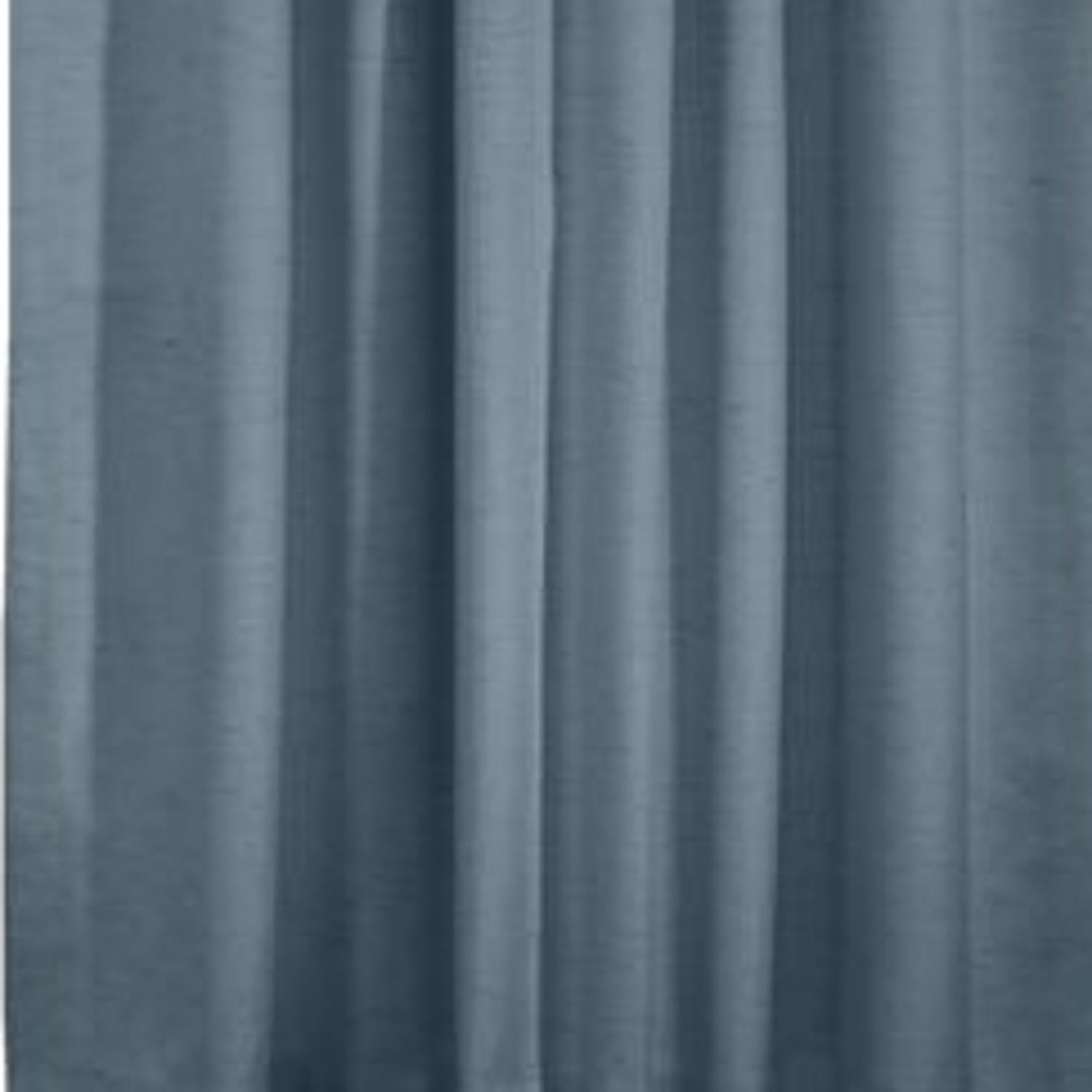 Commonwealth Ventura Tab Top Dressing Window Curtain Panel Pair - Blue