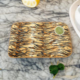 Carnation Home Fashions "Tiger" Faux Fur Bath Mat - Multi 20x31"