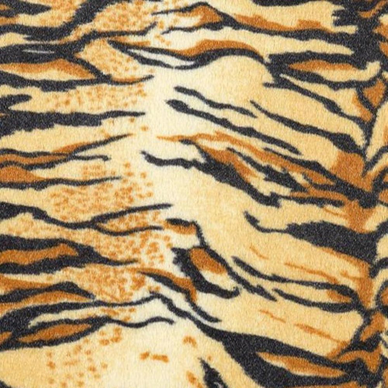 Carnation Home Fashions "Tiger" Faux Fur Bath Mat - Multi 20x31"