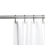 Carnation Home Fashions Standard-Sized, 6 Gauge PEVA Liner - White 72x72"