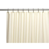 Carnation Home Fashions Standard-Sized, "Clean Home" PEVA Liner - Ivory 72x72"