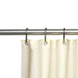 Carnation Home Fashions Standard-Sized, "Clean Home" PEVA Liner - Ivory 72x72"