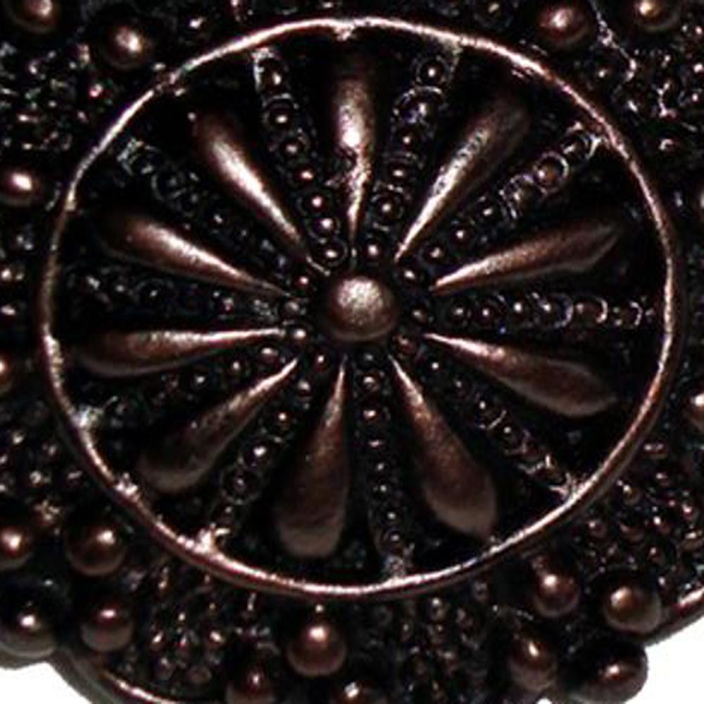 Carnation Home Fashions "Sheffield" Resin Shower Curtain Hooks - Oil Rubbed Bronze 1.5x1.5"