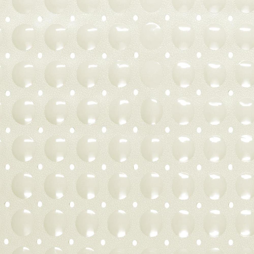 Carnation Home Fashions Stall Size"Bubble" Look Vinyl Bath Mat 21x21"