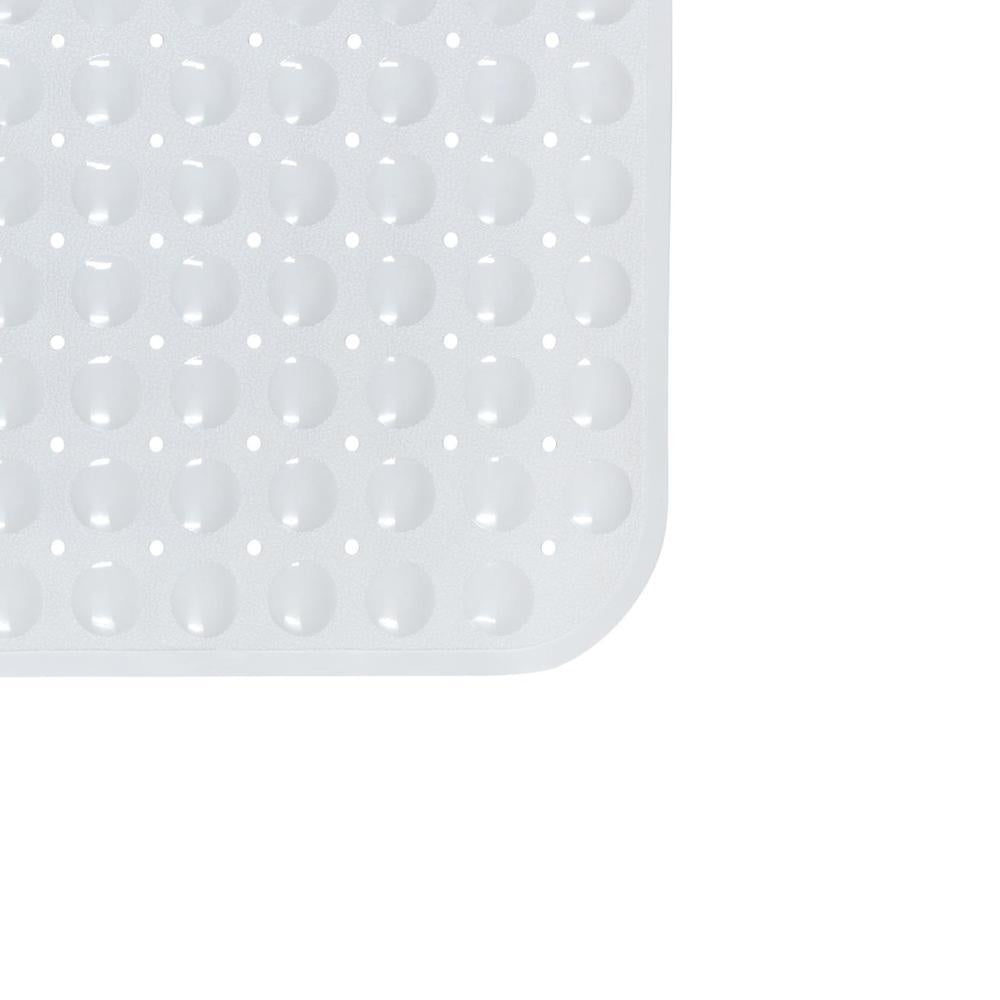 Carnation Home Fashions Stall Size"Bubble" Look Vinyl Bath Mat 21x21"