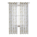 Commonwealth Symphony Grommet Dressing Window Curtain Panel - Yellow