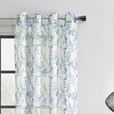 Habitat Jenny Light Filtering Grommet Curtain - Indigo