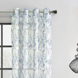 Habitat Jenny Light Filtering Grommet Curtain - Indigo