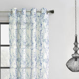 Habitat Jenny Light Filtering Grommet Curtain - Indigo
