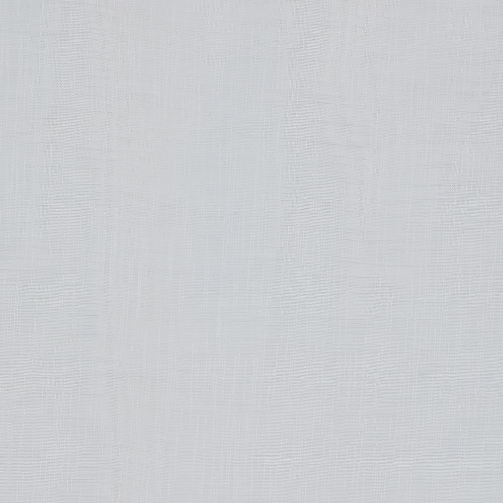 Habitat Cote D' Azure Sheer Rod Pocket 3 Piece Curtain Tiers and Valance Set 52" x 24" White