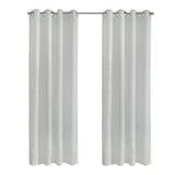 Habitat Boucle Sheer Premium Stylish and Functional Grommet Curtain Panel White
