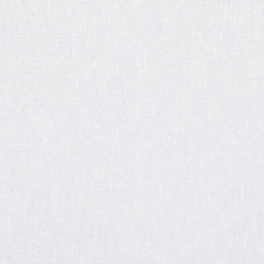 Habitat Limoges Sheer Rod Pocket Timeless and Naturalistic Floral Designs Curtain Panel White