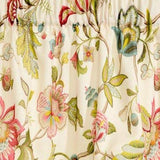 Ellis Curtain Brissac High Quality Room Darkening Natural Color Lined Scallop Window Valance - 70 x17