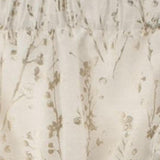 Ellis Curtain Meadow High Quality Room Darkening Solid Natural Stylish Color Lined Tie-Up Window Valance - 50 x22" - 50" x 22" Linen