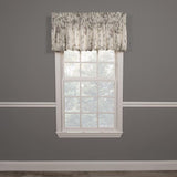 Ellis Curtain Abigail High Quality Water Proof Room Darkening Blackout Tailored Window Valance - 80 x 15", Lilac