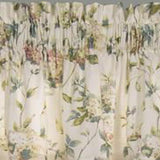 Ellis Curtain Abigail High Quality Water Proof Room Darkening Blackout Tailored Window Valance - 80x15", Multi