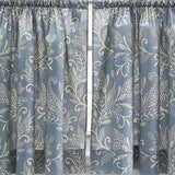 Ellis Curtain Lexington Leaf Pattern on Colored Ground Tailored Valance 58